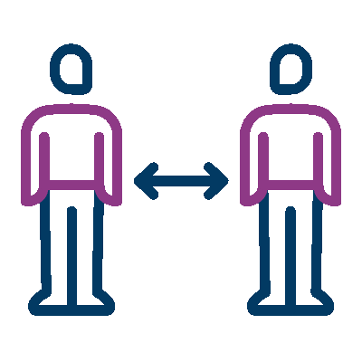 Icon symbolizing transition